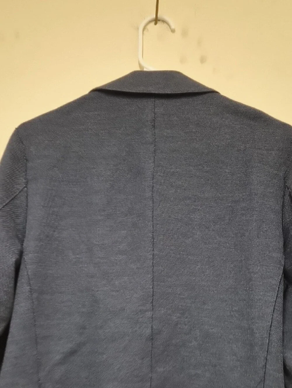 Eleventy Navy Knit Sport Coat with Patch Pockets Size 46